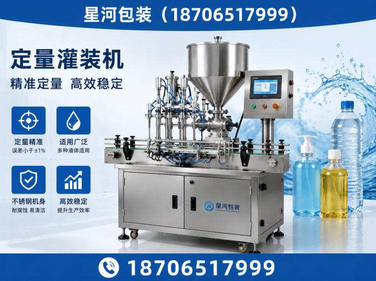 青州市食用油灌装设备展示图